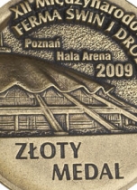 Poznań 2009 - Arena - złoty medal